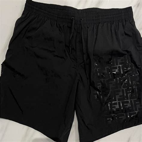 fake fendi swimming trunks|water activated swim trunks.